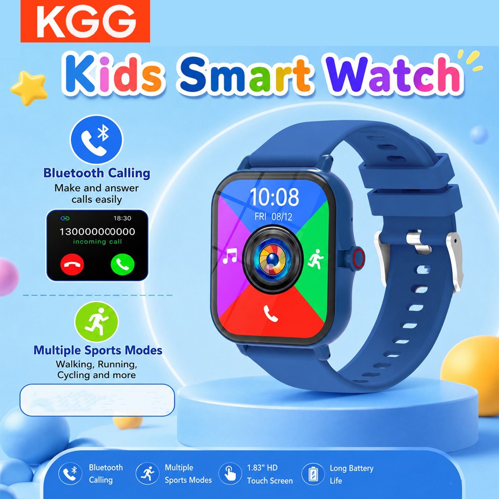 Smartwatch Watches For Kid Boy Waterproof - Kids Smart Watch 1.83'' HD Screen