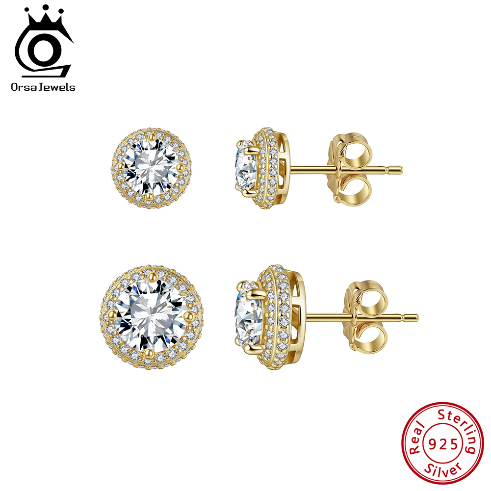 Vs Smartwatch - ORSA JEWELS 925 Sterling Silver Stud