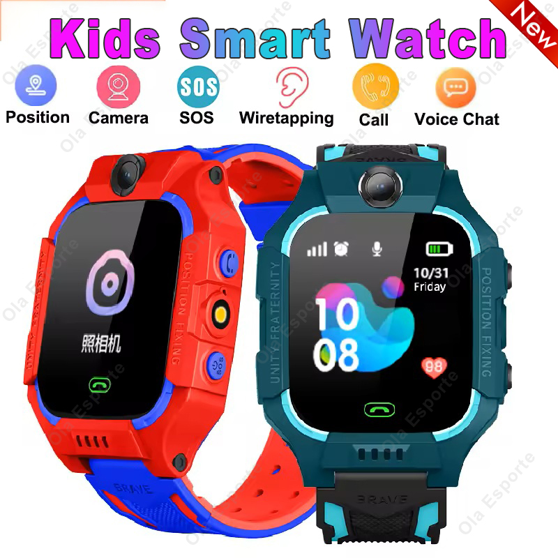 Smart Watch Kids 2G Sim Card S - Smartwatch Watches Birthday Gift For Boys ulasan dan harga