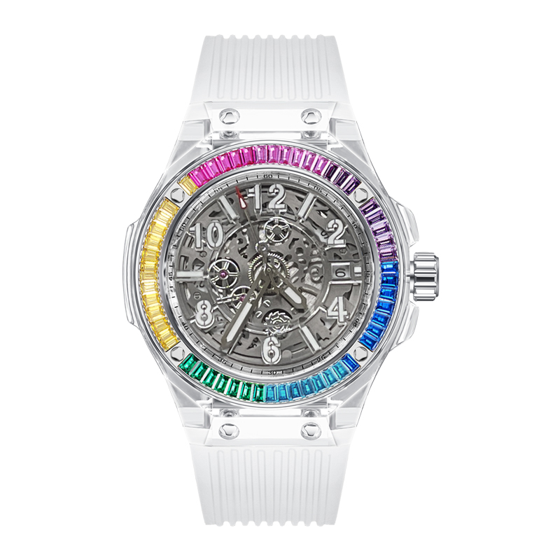HANBORO Women Automatic Watch  - Skeleton Mechanical Watch ulasan dan harga