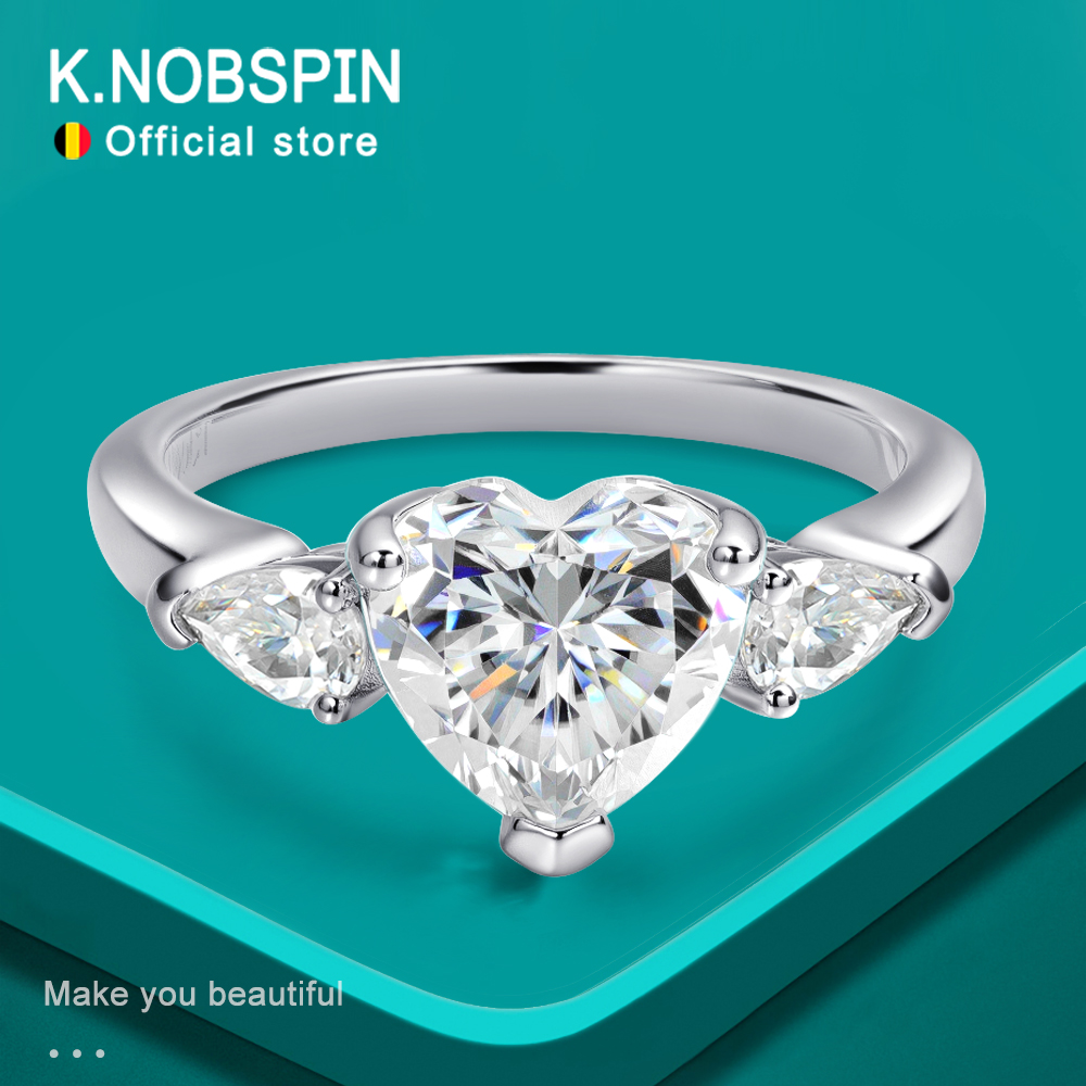 KNOBSPIN D VVS Heart Cut Moiss - Vs Smartwatch ulasan dan harga