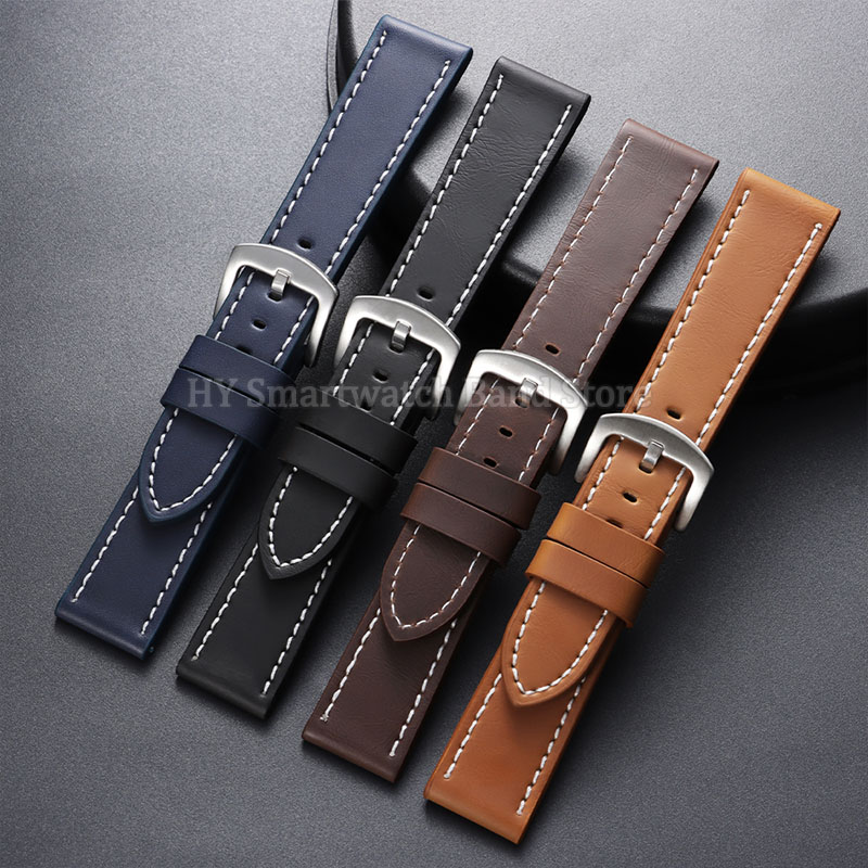 Vintage Leather Watch Band 18m - Smartwatch Army Watches For Men ulasan dan harga