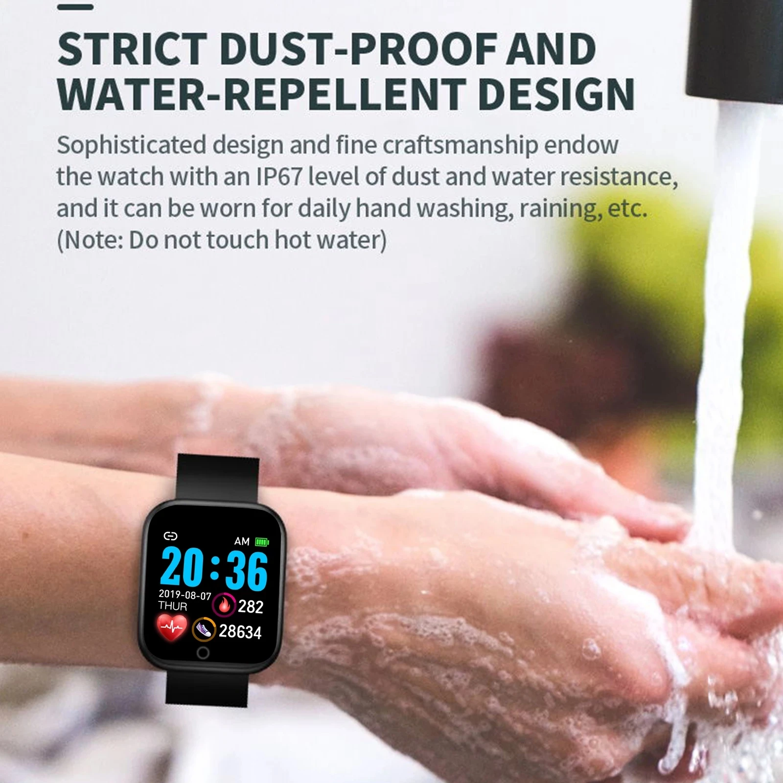 Smart Watch Men Women Wristwat - Watch Smartwatch Android ulasan dan harga