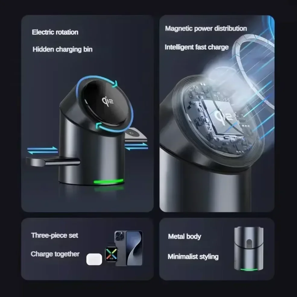 2026 Upgraded Touch Button Qi2 - Watch Smartwatch Android ulasan dan harga