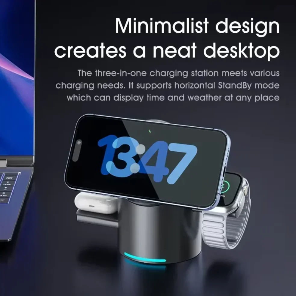 2026 Upgraded Touch Button Qi2 - Watch Smartwatch Android ulasan dan harga