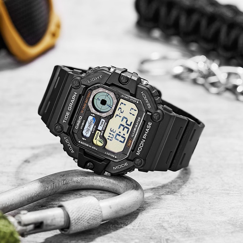 Casio WS-1700H Series Digital  - Vintage Digital Watch ulasan dan harga