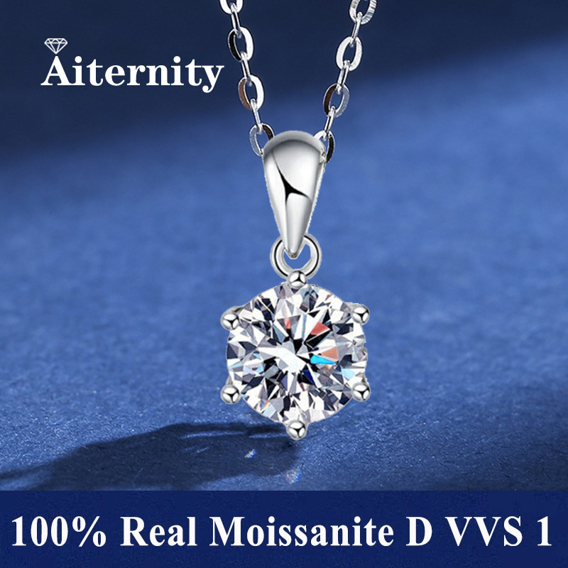 Silver 925 6 Prong Moissanite  - Vs Smartwatch ulasan dan harga