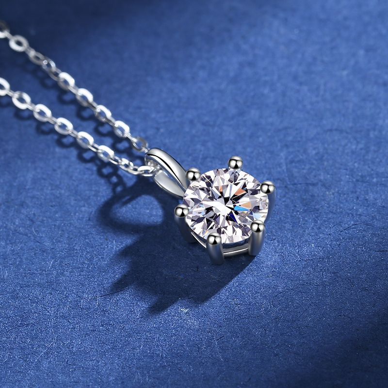 Silver 925 6 Prong Moissanite  - Vs Smartwatch ulasan dan harga