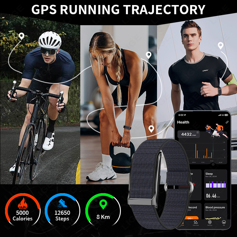 LIGE Smart Watch Heart Rate Bl - Smartwatch Sports Watches For Women ulasan dan harga