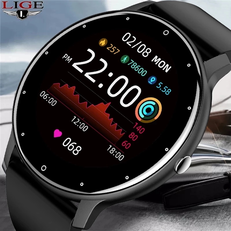 LIGE 2026 New Smart Watch Men  - Watch Smartwatch Android ulasan dan harga