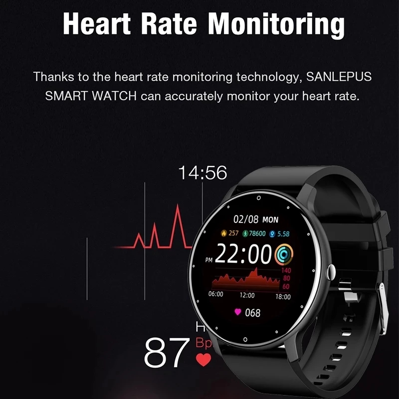 LIGE 2026 New Smart Watch Men  - Watch Smartwatch Android ulasan dan harga