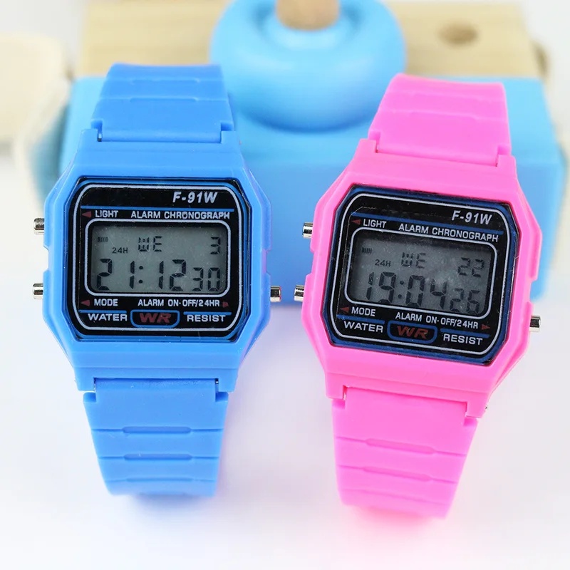 Classic F‑9100W Digital Watch  - Vintage Digital Watch ulasan dan harga