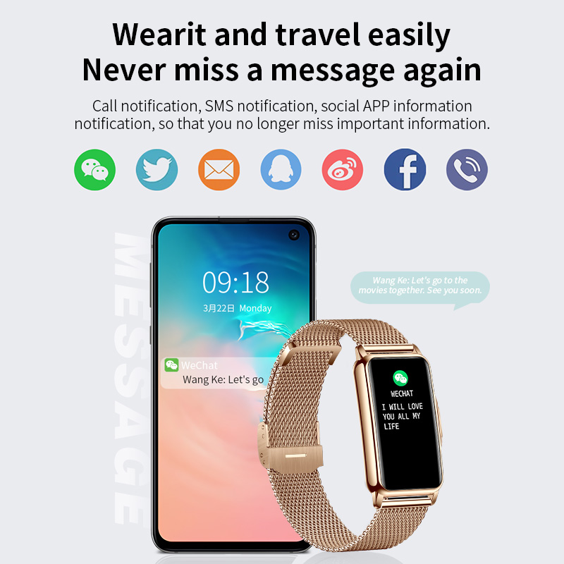 LIGE Women Smart Watch Health  - Smartwatch Branded Watches For Women ulasan dan harga
