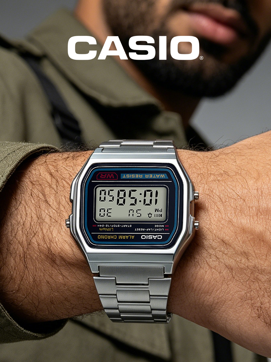 CASIO  Vintage Digital Watch M - Vintage Digital Watch ulasan dan harga