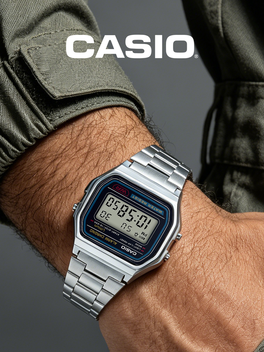CASIO  Vintage Digital Watch M - Vintage Digital Watch ulasan dan harga
