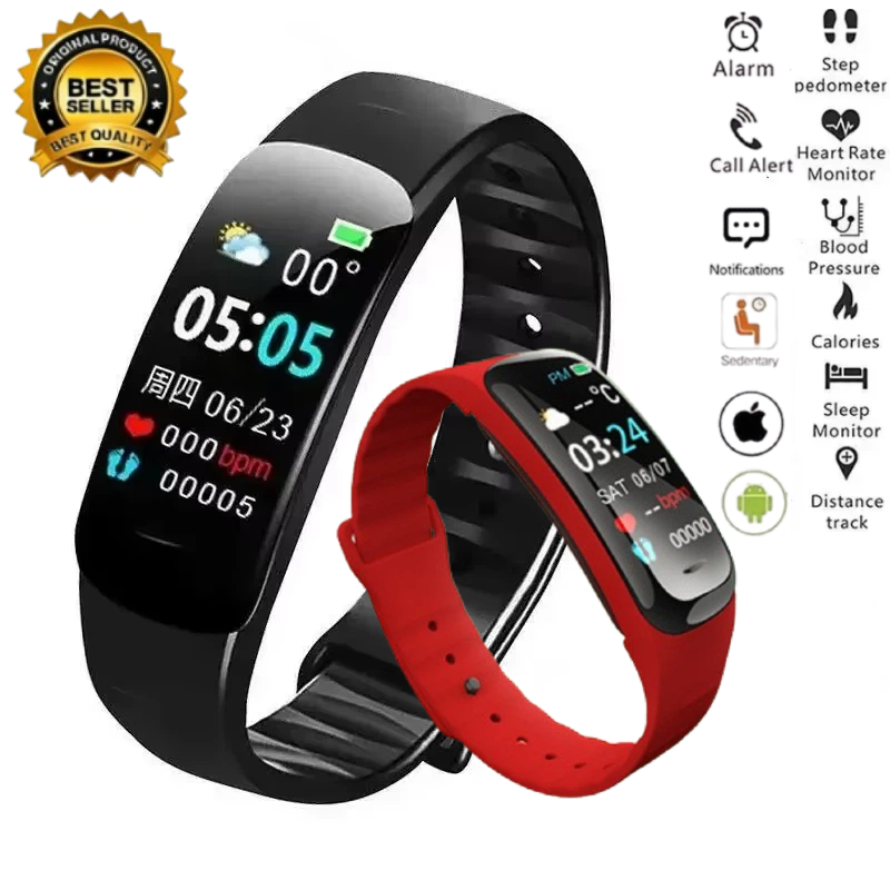 C1 Plus Smart Watch Fitness Tr - Smartwatch Sports Watches For Women ulasan dan harga