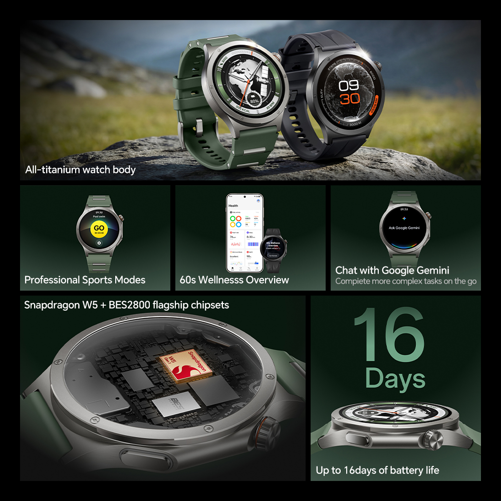 Global Version OnePlus Watch 4 - Watch Smartwatch Android ulasan dan harga