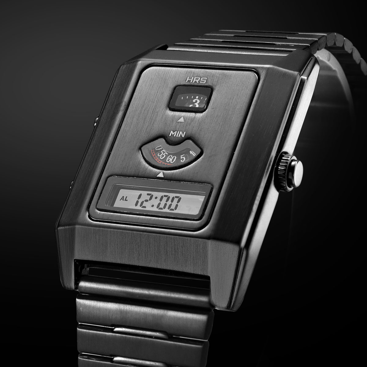 Fashion Quartz Electronic Dual - Vintage Digital Watch ulasan dan harga