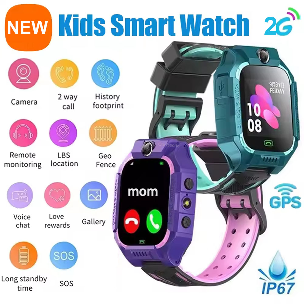 2G Kids Smart Watch Mini Kids  - Smartwatch Watches Birthday Gift For Boys ulasan dan harga