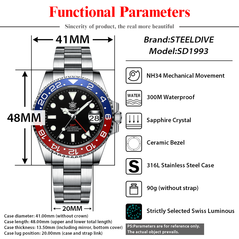 STEELDIVE SD1993 V2  Bi-Direct - Seiko Watch 5 Sports ulasan dan harga