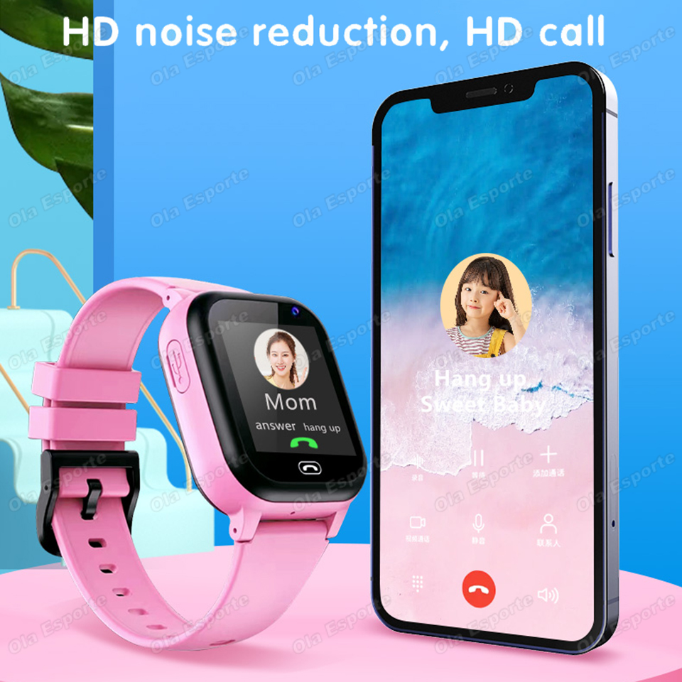 2026 New Mini Kids Phone 4G Si - Smartwatch Watches Birthday Gift For Boys ulasan dan harga