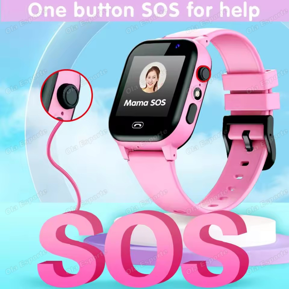 2026 New Mini Kids Phone 4G Si - Smartwatch Watches Birthday Gift For Boys ulasan dan harga