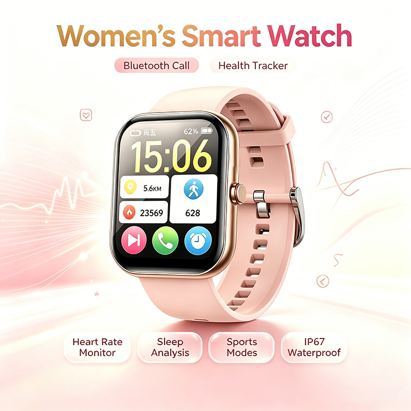 Women Smart Watch BT Call Hear - Smartwatch Sports Watches For Women ulasan dan harga
