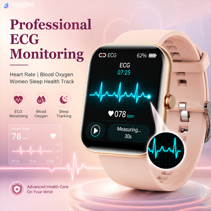 Women Smart Watch BT Call Hear - Smartwatch Sports Watches For Women ulasan dan harga