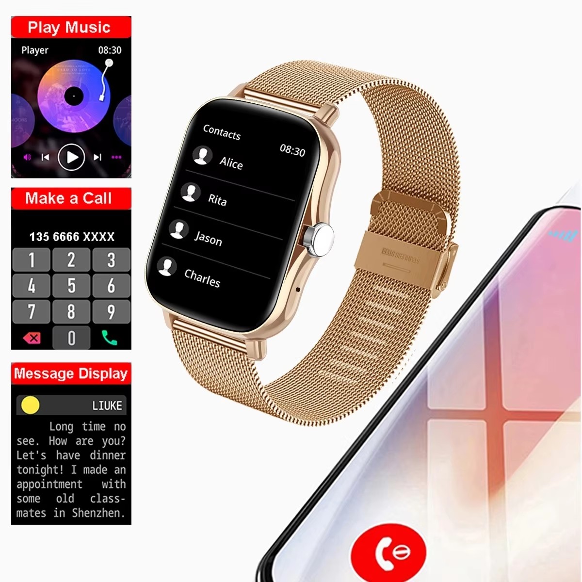 2026 New Multifunctional Smart - Smartwatch Sports Watches For Women ulasan dan harga