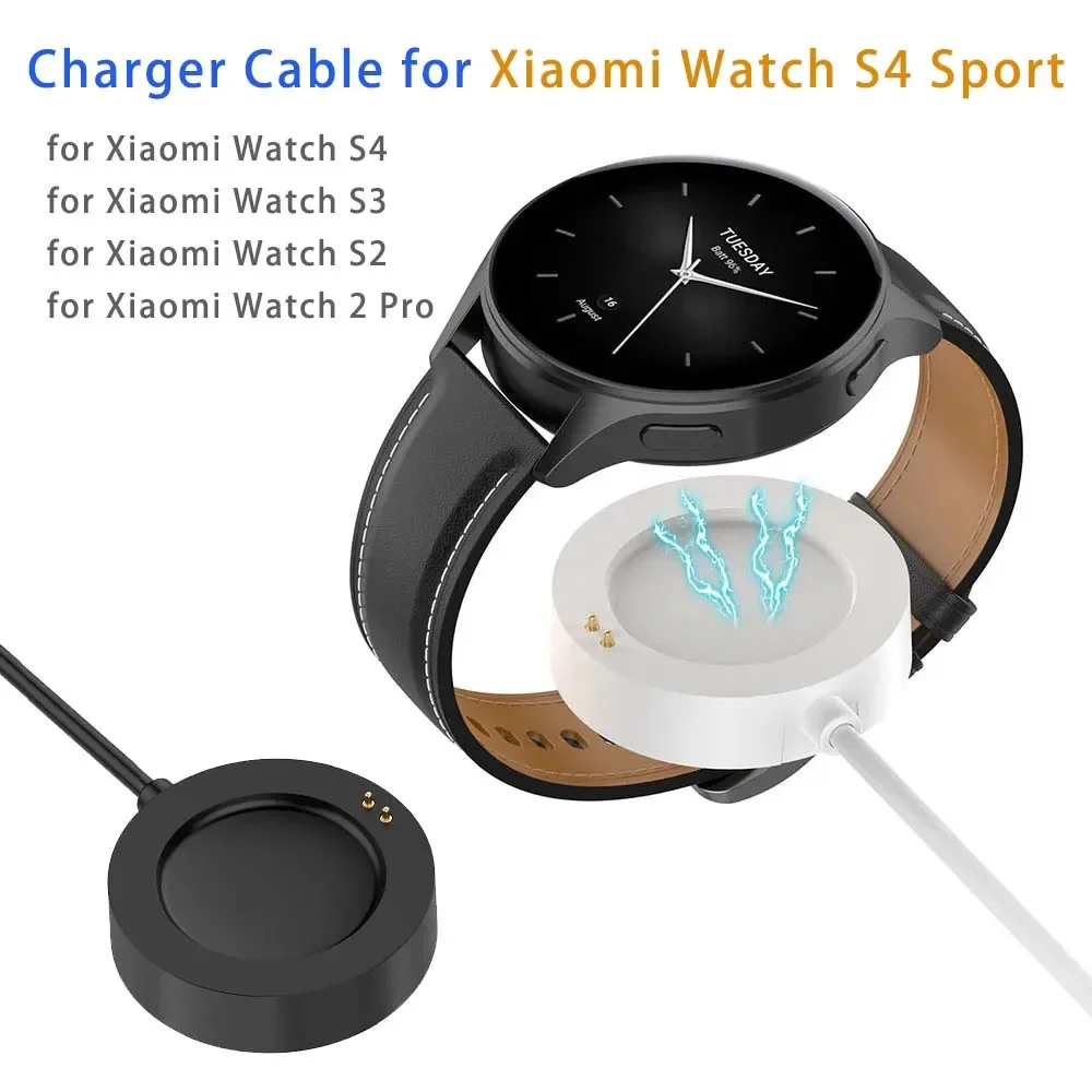 White Smartwatch Charging Cabl - Watch Smartwatch Android ulasan dan harga