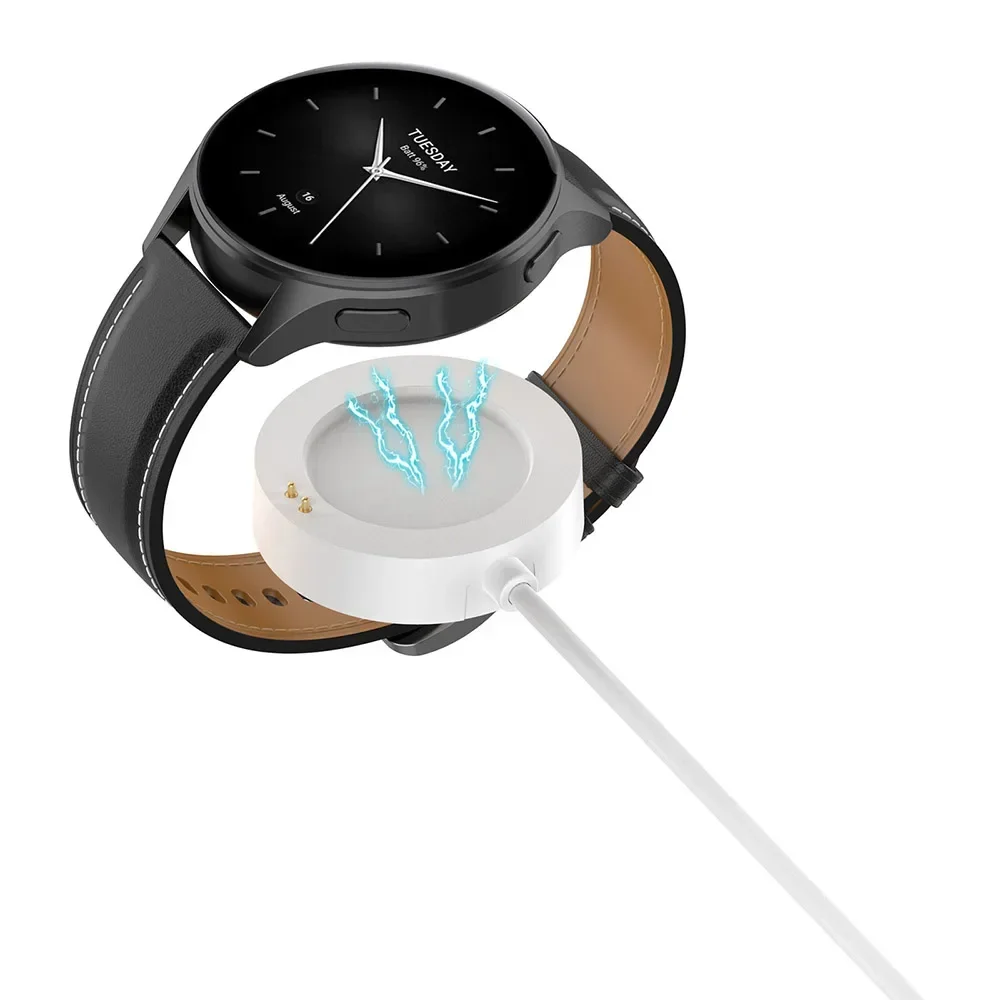 White Smartwatch Charging Cabl - Watch Smartwatch Android ulasan dan harga