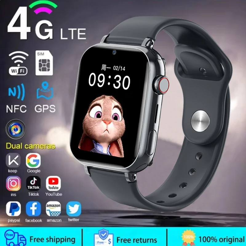 2025 Smart Watch Kids LBS Loca - Smartwatch Watches For Kid Girl ulasan dan harga