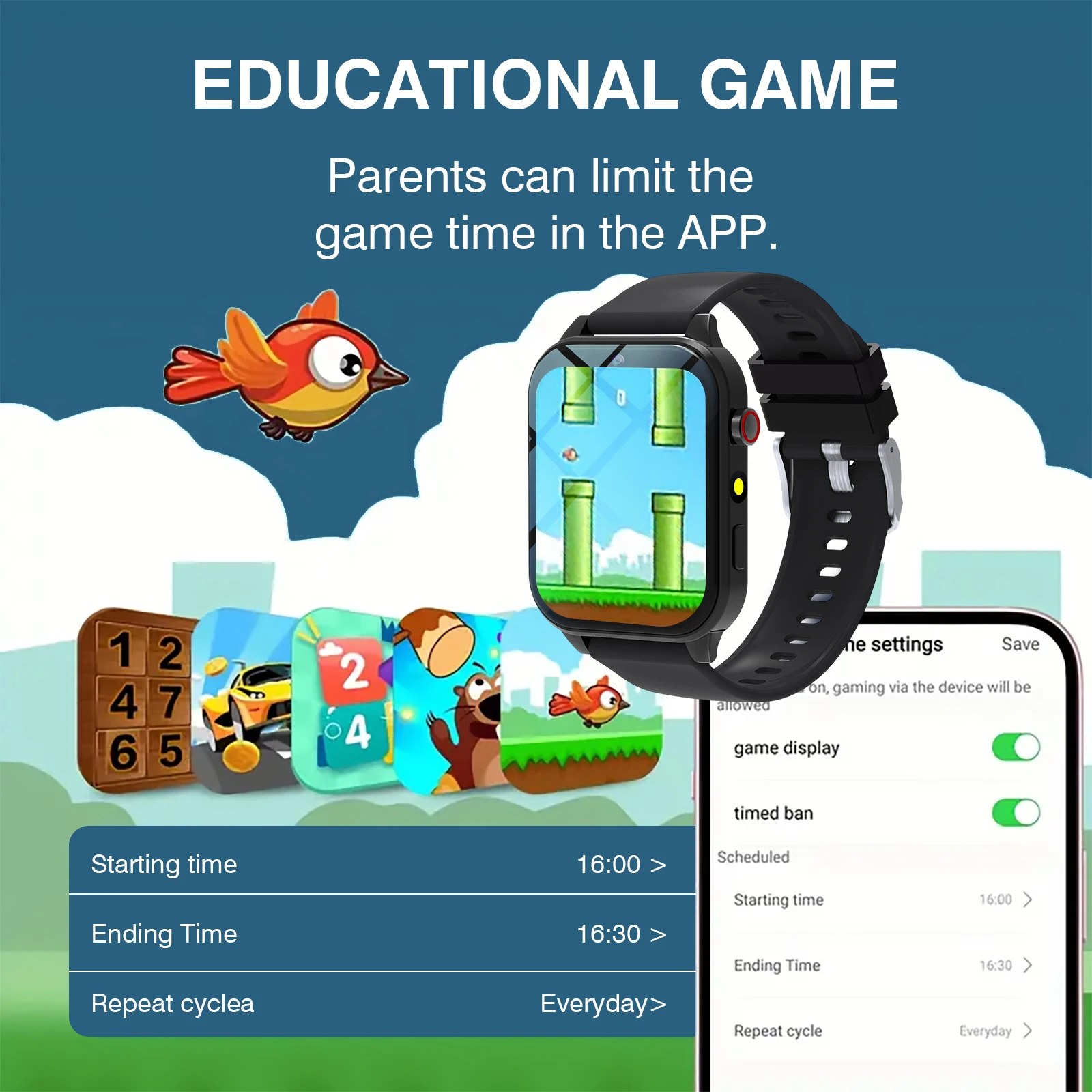 Kids′s Smart Watch 18 Games Ca - Smartwatch Watches For Kid Girl ulasan dan harga