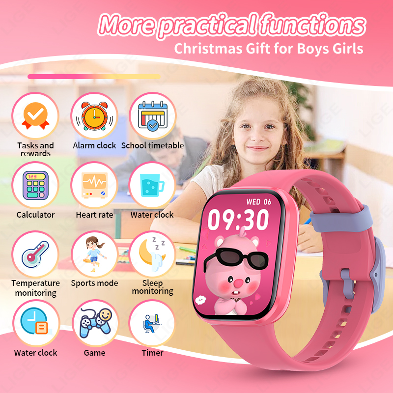 New Smart Watch Kids Boy Child - Smartwatch Watches Birthday Gift For Boys ulasan dan harga