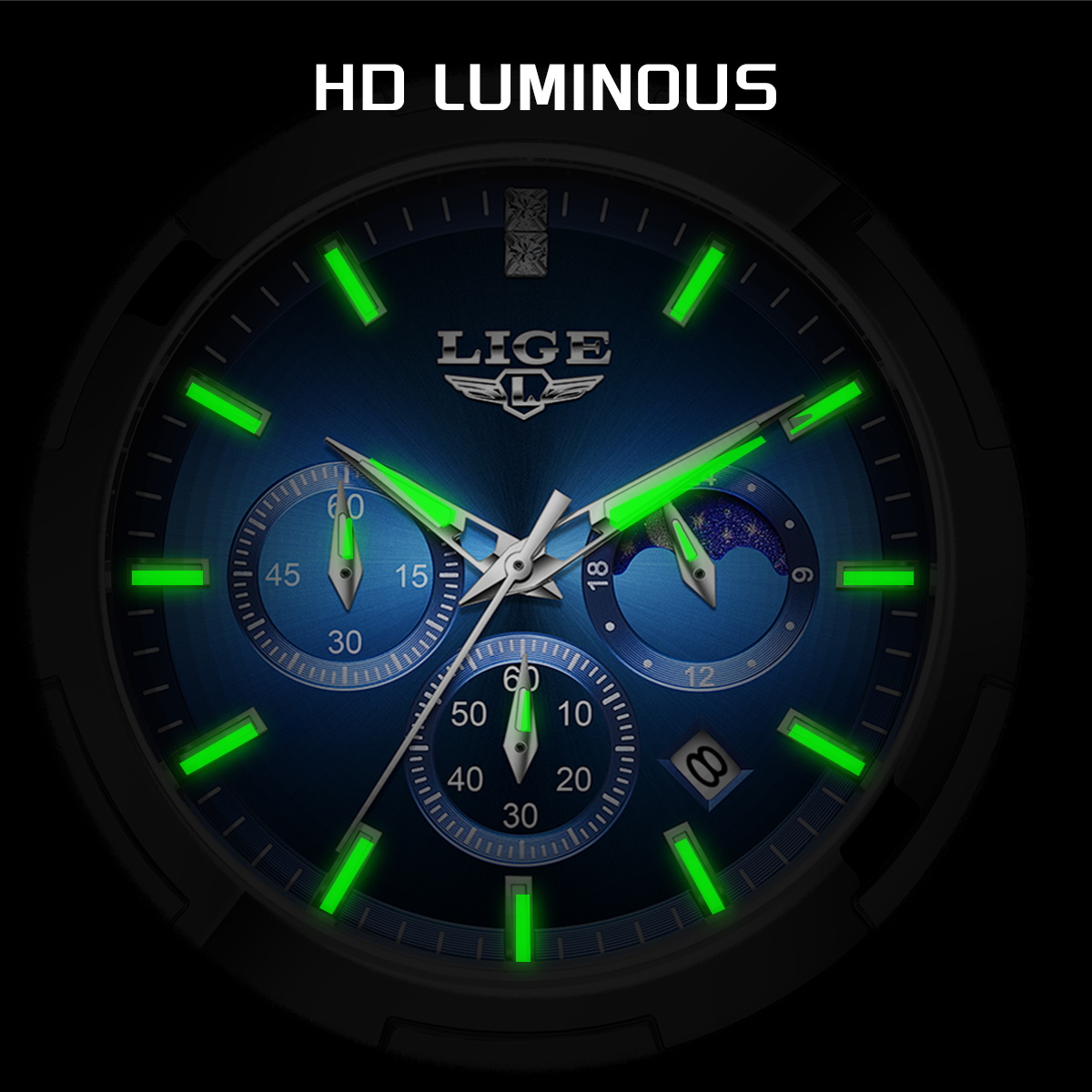 LIGE Top Brand Luxury Watch Wo - Smartwatch Branded Watches For Women ulasan dan harga