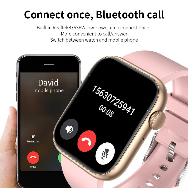 LIGE Bluetooth Call Smartwatch - Smartwatch Sports Watches For Women ulasan dan harga