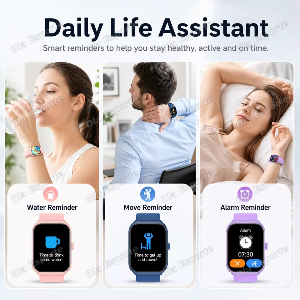 Smart Watch Plus Men Women Plu - Smartwatch Sports Watches For Women ulasan dan harga