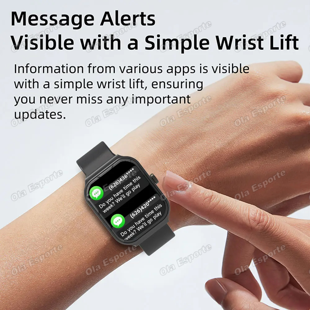 Smart Watch Plus Men Women Plu - Smartwatch Sports Watches For Women ulasan dan harga