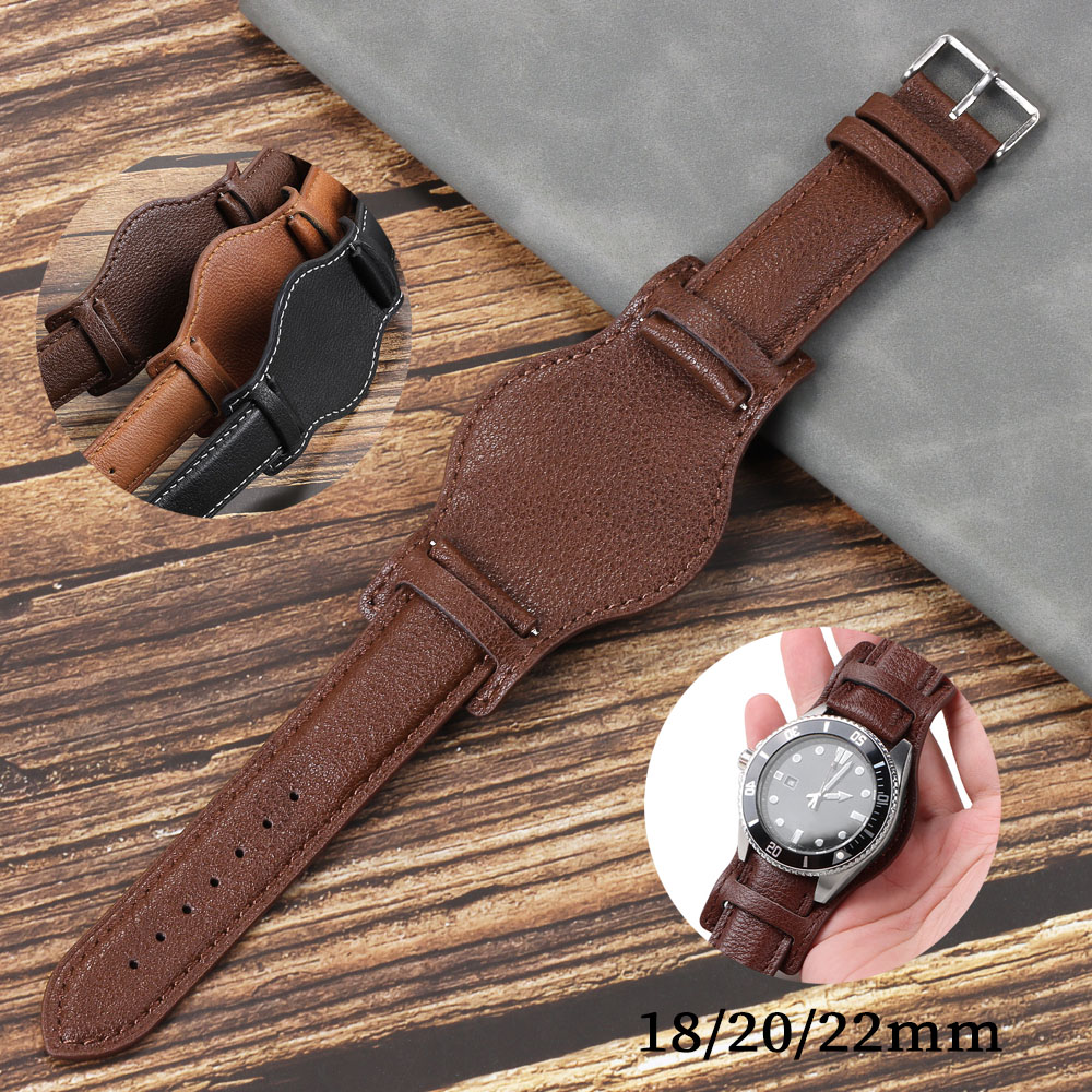 Genuine Leather Watch Band for - Omega Watch Speedmaster ulasan dan harga