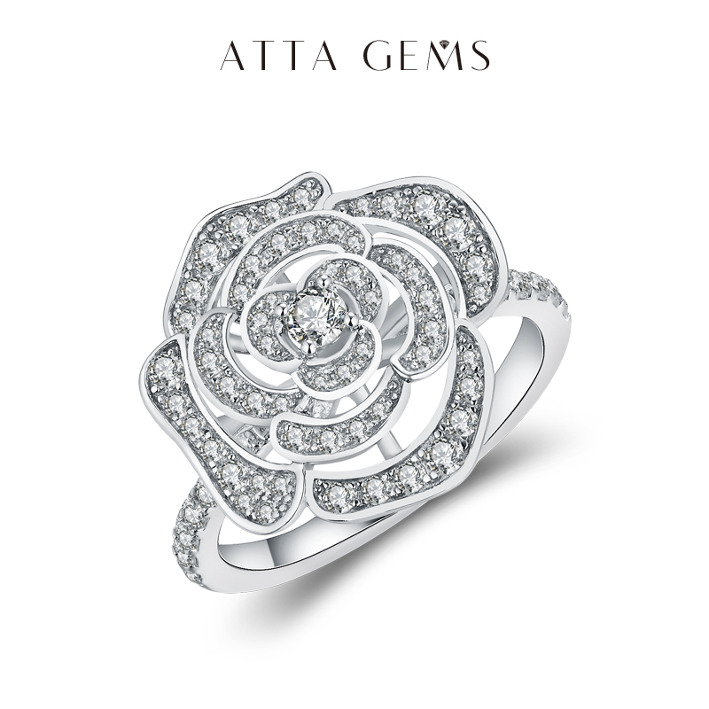 Attagems 1.5CT Moissanite Ring - Vs Smartwatch ulasan dan harga