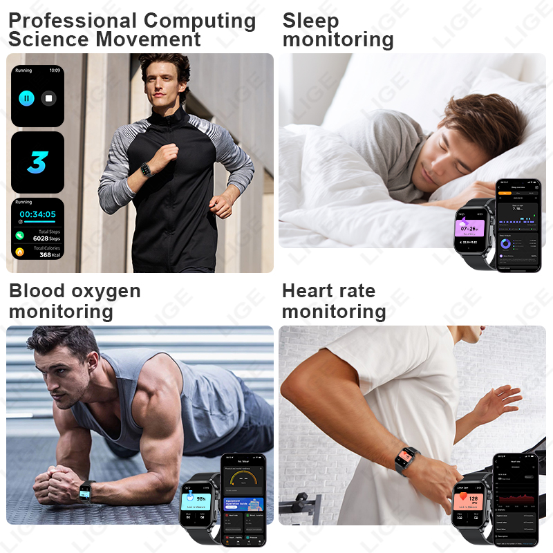 LIGE Original Brand Smart Watc - Smartwatch Branded Watches For Women ulasan dan harga